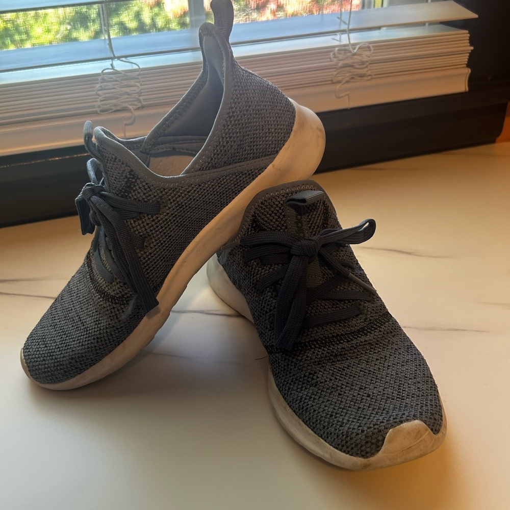 Adidas Women’s Blue Knit Sneakers - Size 7